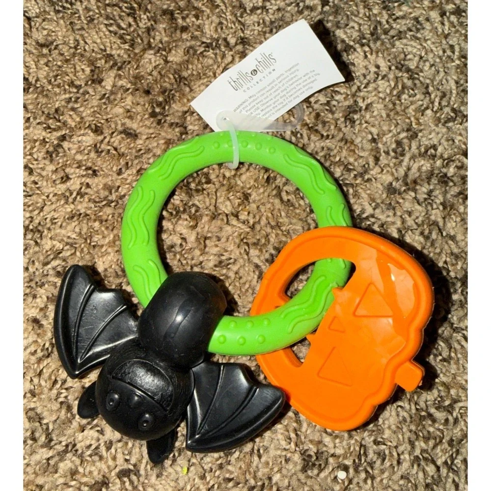 Thrills & Chilis-Halloween TPR Ring Dog Toy (NWT)